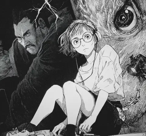 日常方向漫画条目封面，作品名与连载状态标注