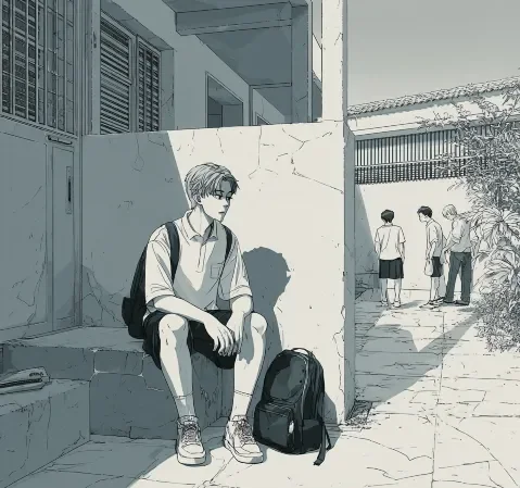 少年方向漫画条目封面，作品名与连载状态标注